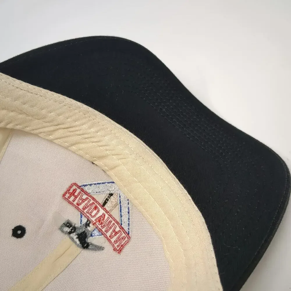 Handyman Club of America Life Member Snapback Beige Black One Size Hat Hammer